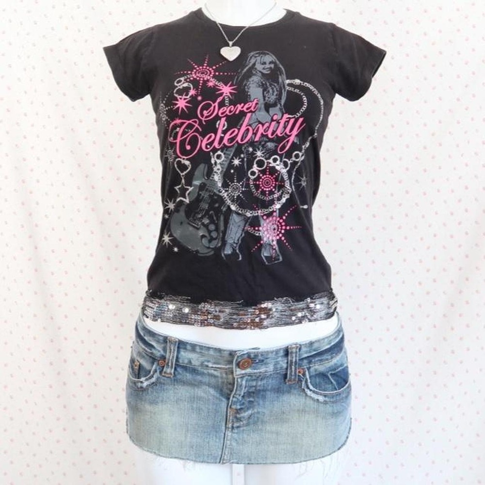 y2k Hannah Montana Secret Celebrity graphic tee — S/P